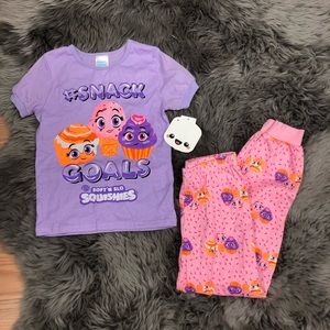 Orb | Soft’N Slo Squishies Girl's Pyjama Set | Pink & Purple | Size 7